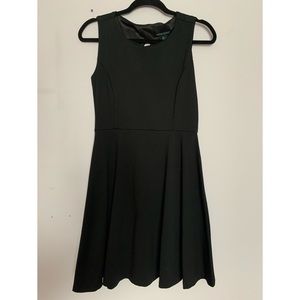 Black cut-out dress